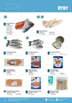 Pogląd oferty "Makro gazetka - Produktów marek własnych dla profesjonalnej Gastronomii" - ważna od 01.03.2026 | Strona: 22 | Produkty: Dorsz, Łosoś, Filet, Ryby