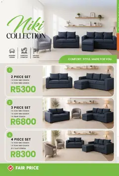 Fair Price specials catalogue – valid from 01.06.2026 | Page: 10 | Products: Couch