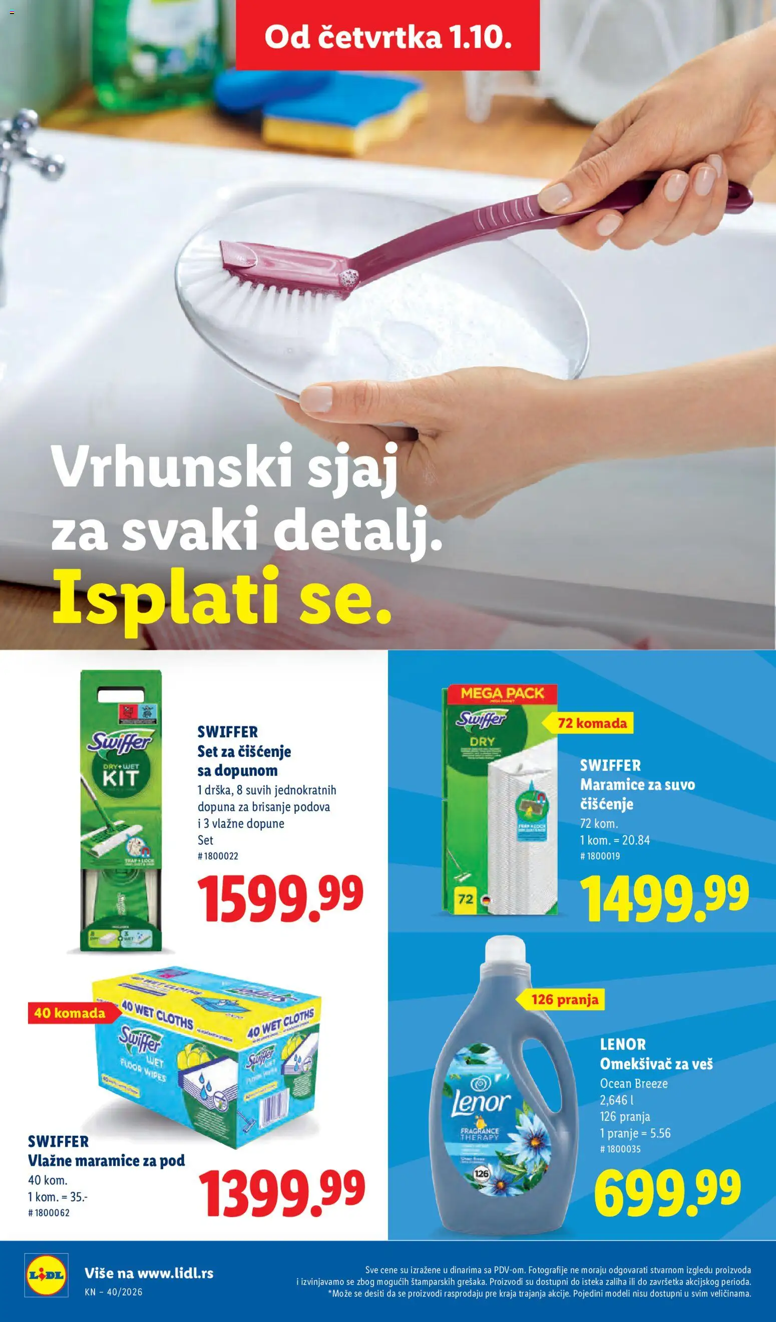 Lidl katalog - važi od 01.10.2026 | Strana: 38