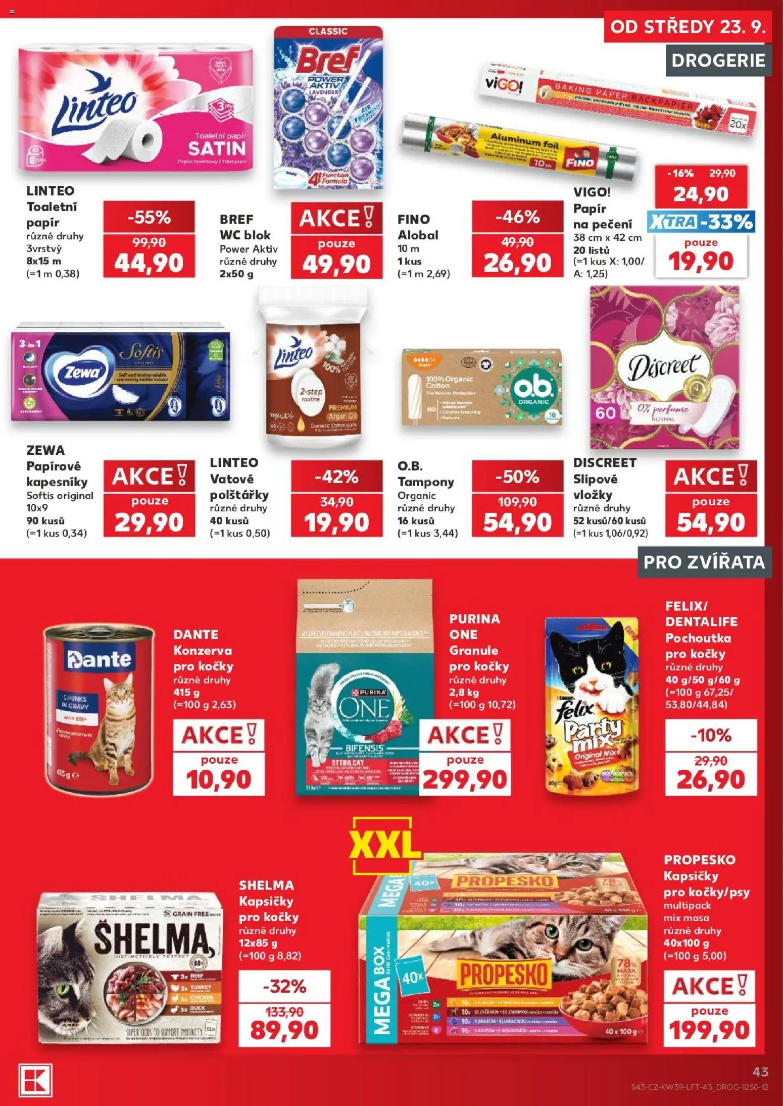 Kaufland leták - Ostrava od 23.09.2026 | Strana: 43