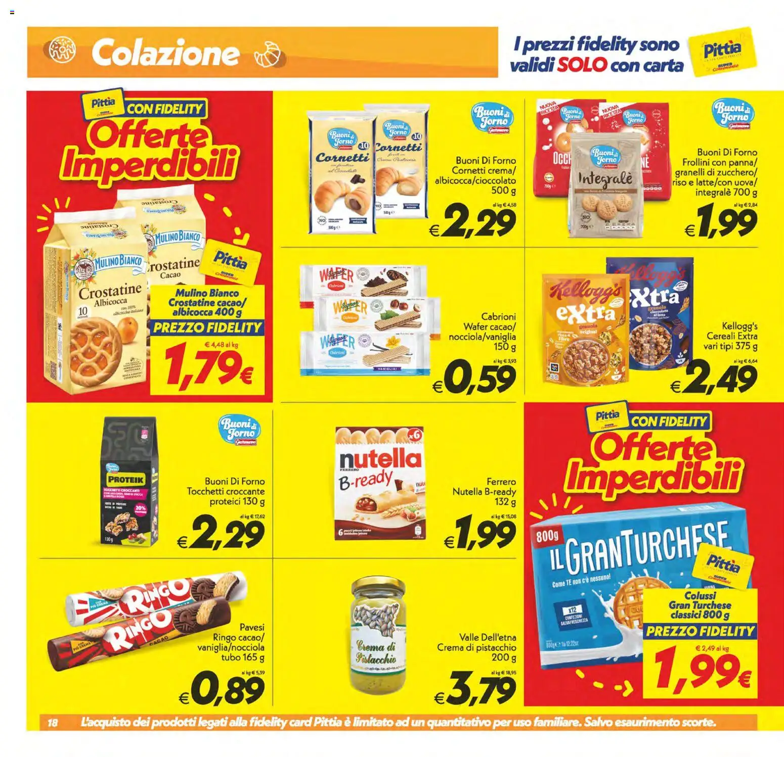 Volantino SuperConveniente del 31/07/2026 | Pagina: 18 | Prodotti: Riso, Cereali, Cacao, Frollini