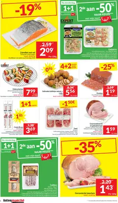 Intermarché folder week 18 - Voorbeeld van een folder van Intermarché, geldig van 28.04.2026 | Pagina: 6 | Producten: Zalm, Worst, Groenten, Peper