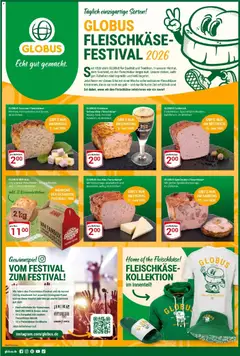 Globus - Globus: Fleischkäse-Festival 2026 ab 08.06.2026 gültig