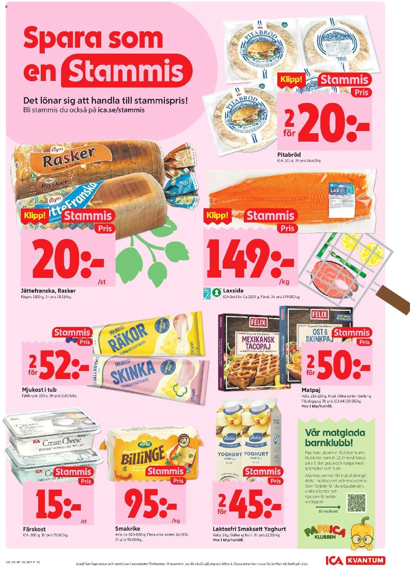 ICA Kvantum reklamblad aktuell från 13/07/2026 | Sida: 3
