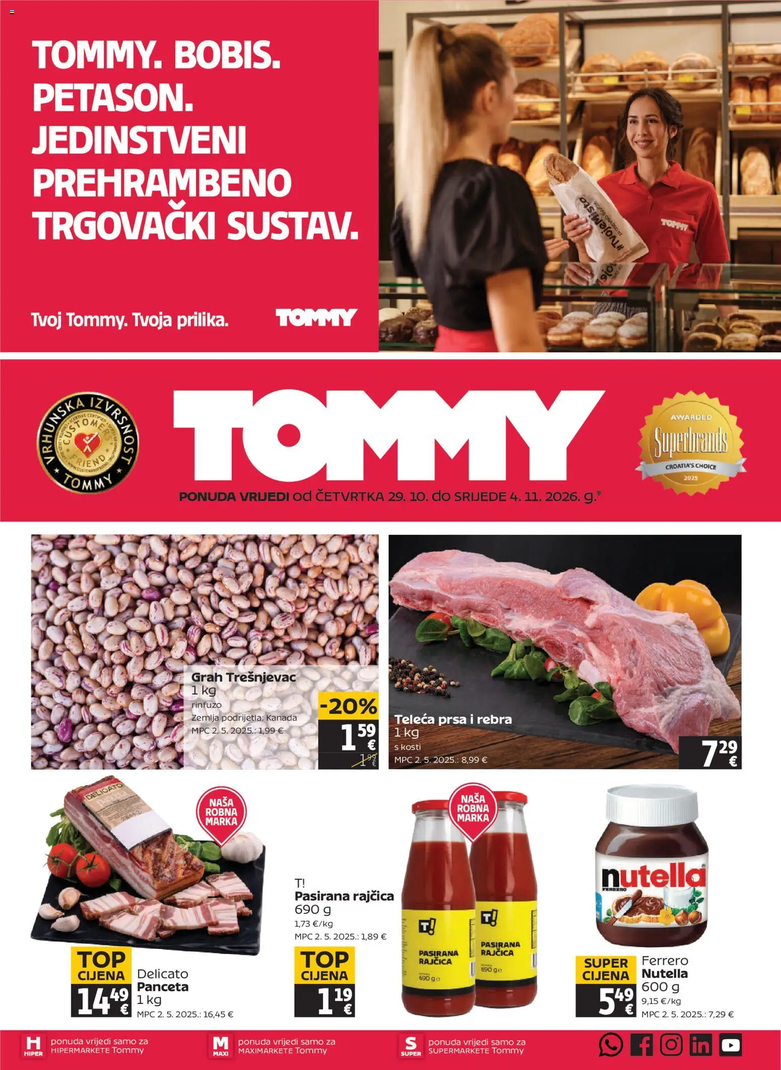 Tommy katalog | vrijedi od 29.10.2026 | Stranica: 1