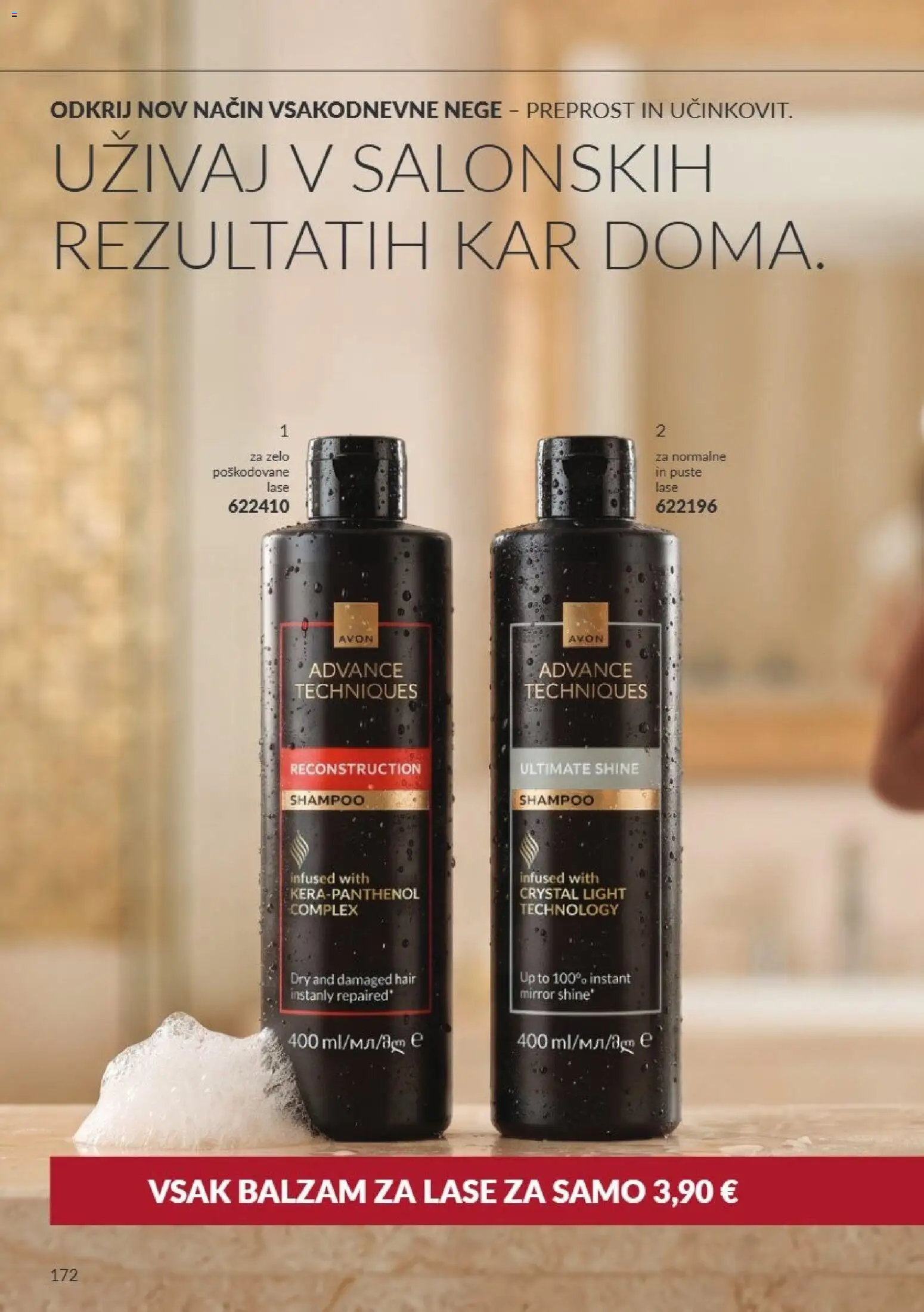 Novi Avon katalog ponudbe – veljaven od 01.10.2026 | Stran: 172 | Izdelki: Balzam za lase