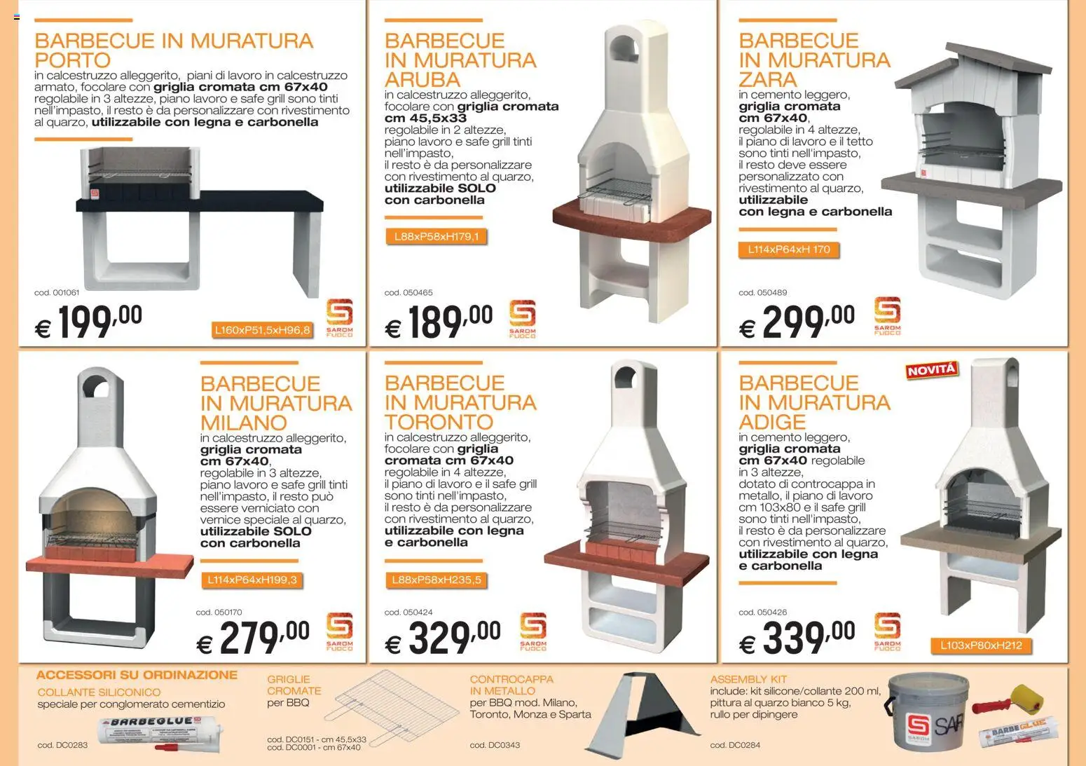 Volantino Brico OK del 05/03/2026 | Pagina: 2 | Prodotti: Barbecue, Pittura, Griglia, Cemento