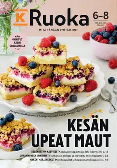 K-Citymarket-mainoslehti voimassa 10.06.2026 alkaen