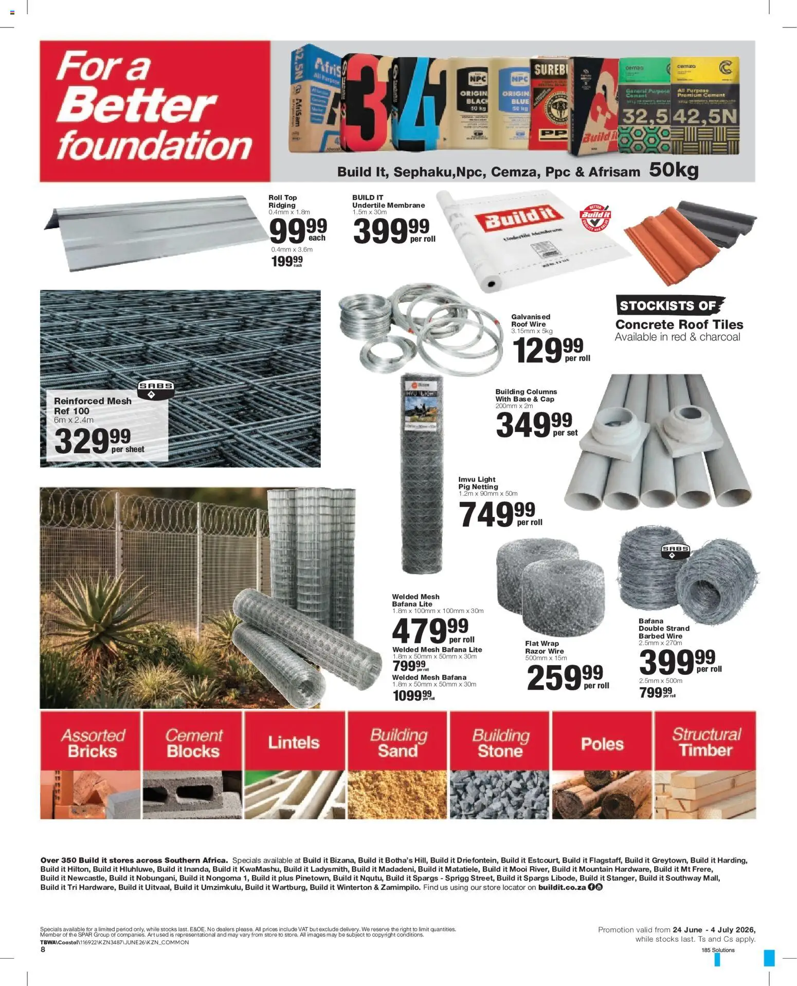 New Build It catalogue – valid from 24.06.2026 | Page: 8