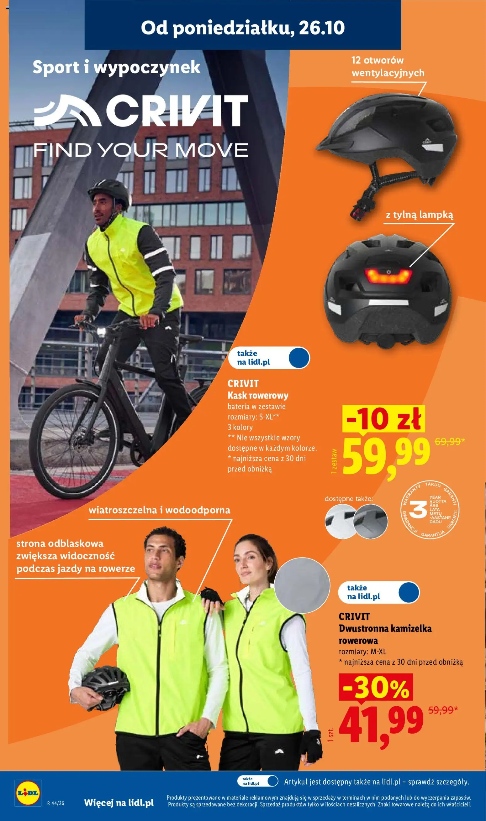 Lidl Katalog od 26.10.2026 | Strona: 10 | Produkty: Kamizelka, Bateria