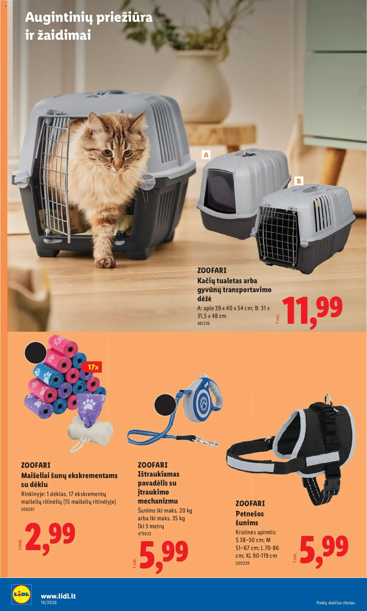 LIDL akcijos nuo 04.05.2026 | Puslapis: 12 | Prekių: Petnešos, Dėžė, Tualetas