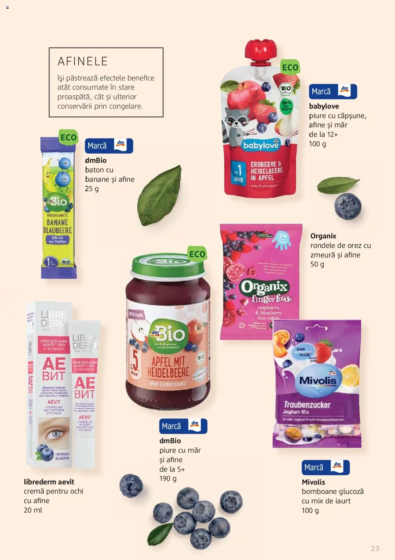 Noul catalog DM drogeriemarkt – valabil de la 01.01.2022 | Pagină: 23