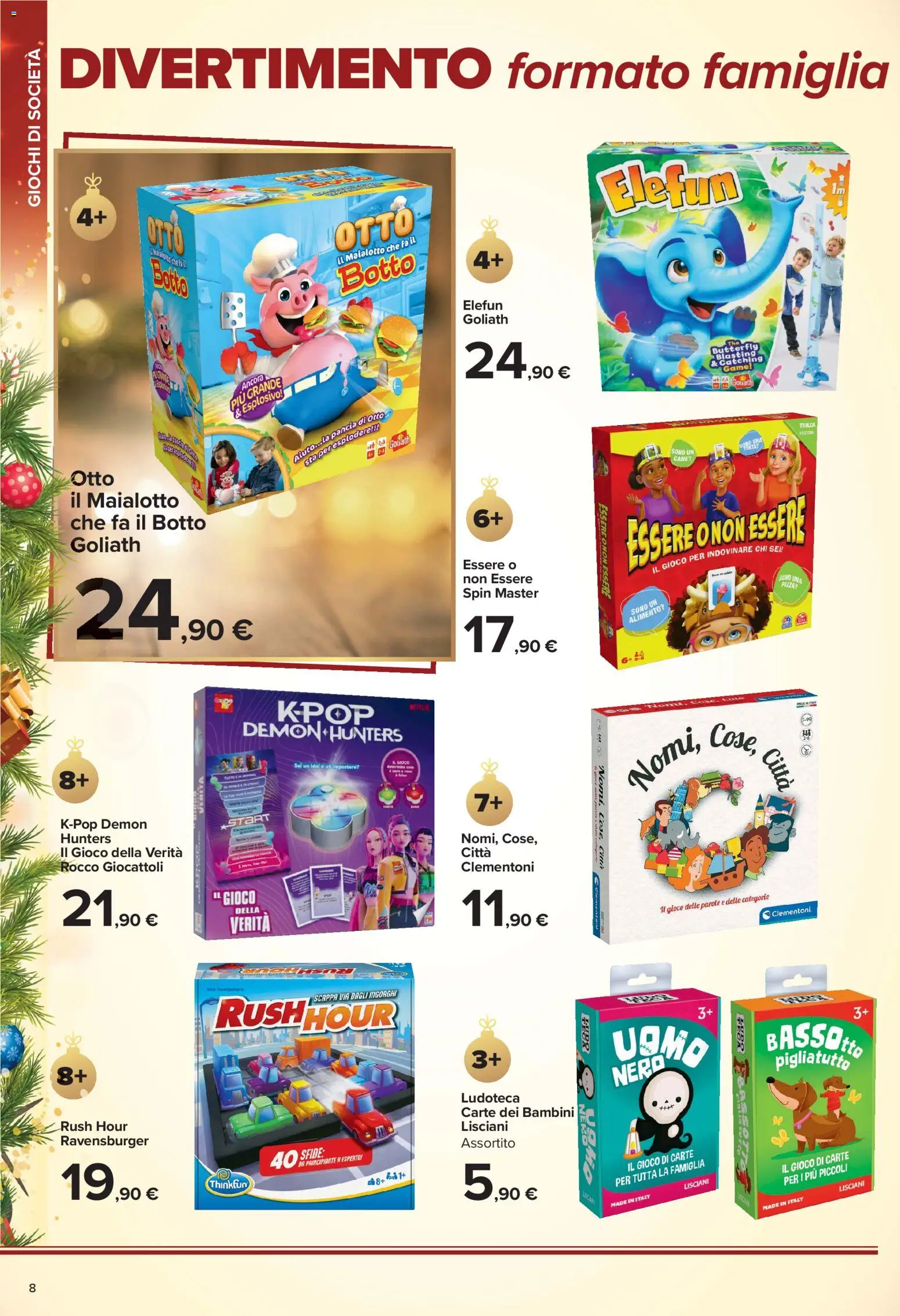 Volantino Carrefour del 23/10/2026 | Pagina: 8 | Prodotti: Pizza, Giocattoli, Gioco