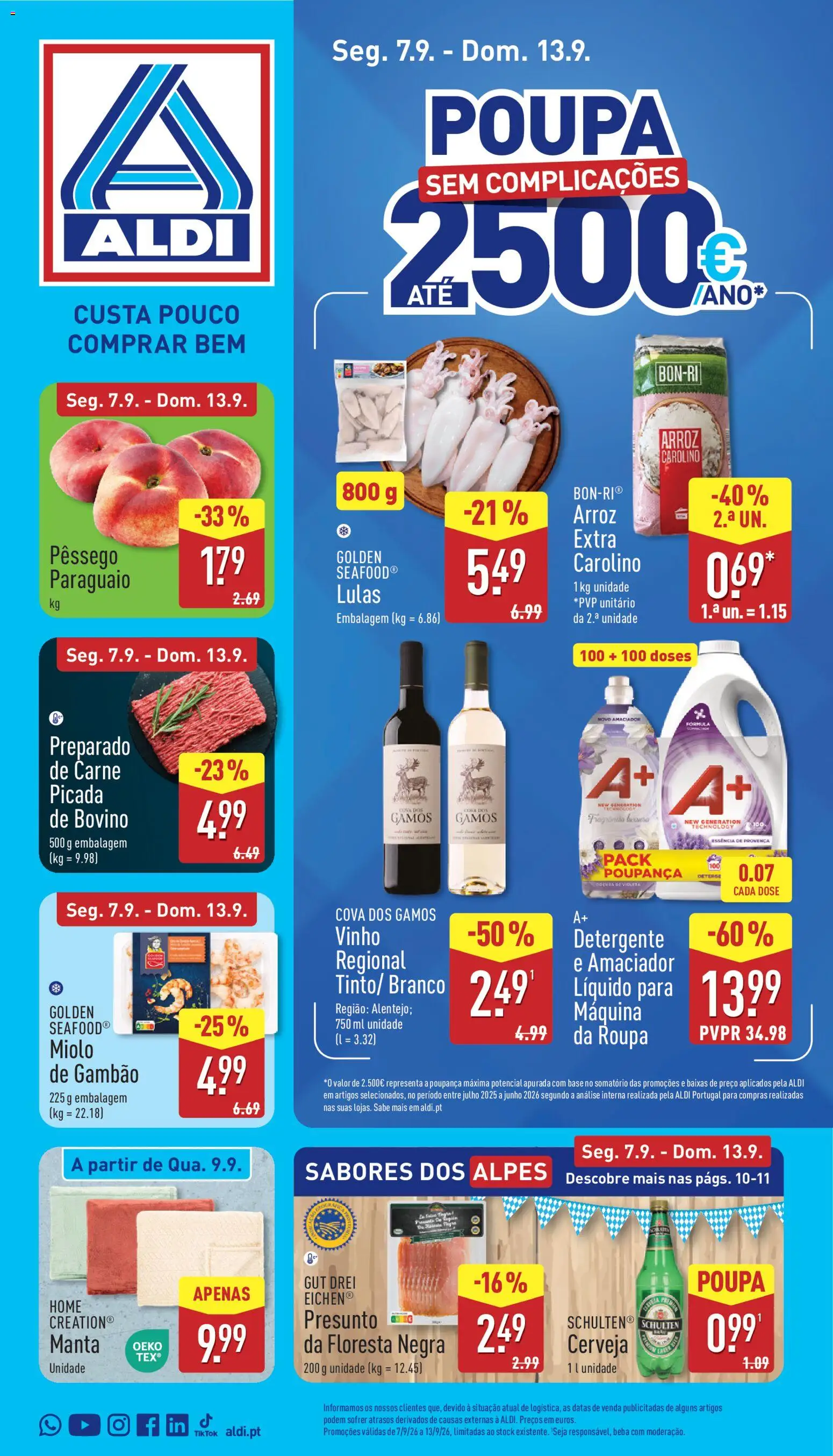 Aldi folheto │ válido de 07/09/2026 | Página: 1