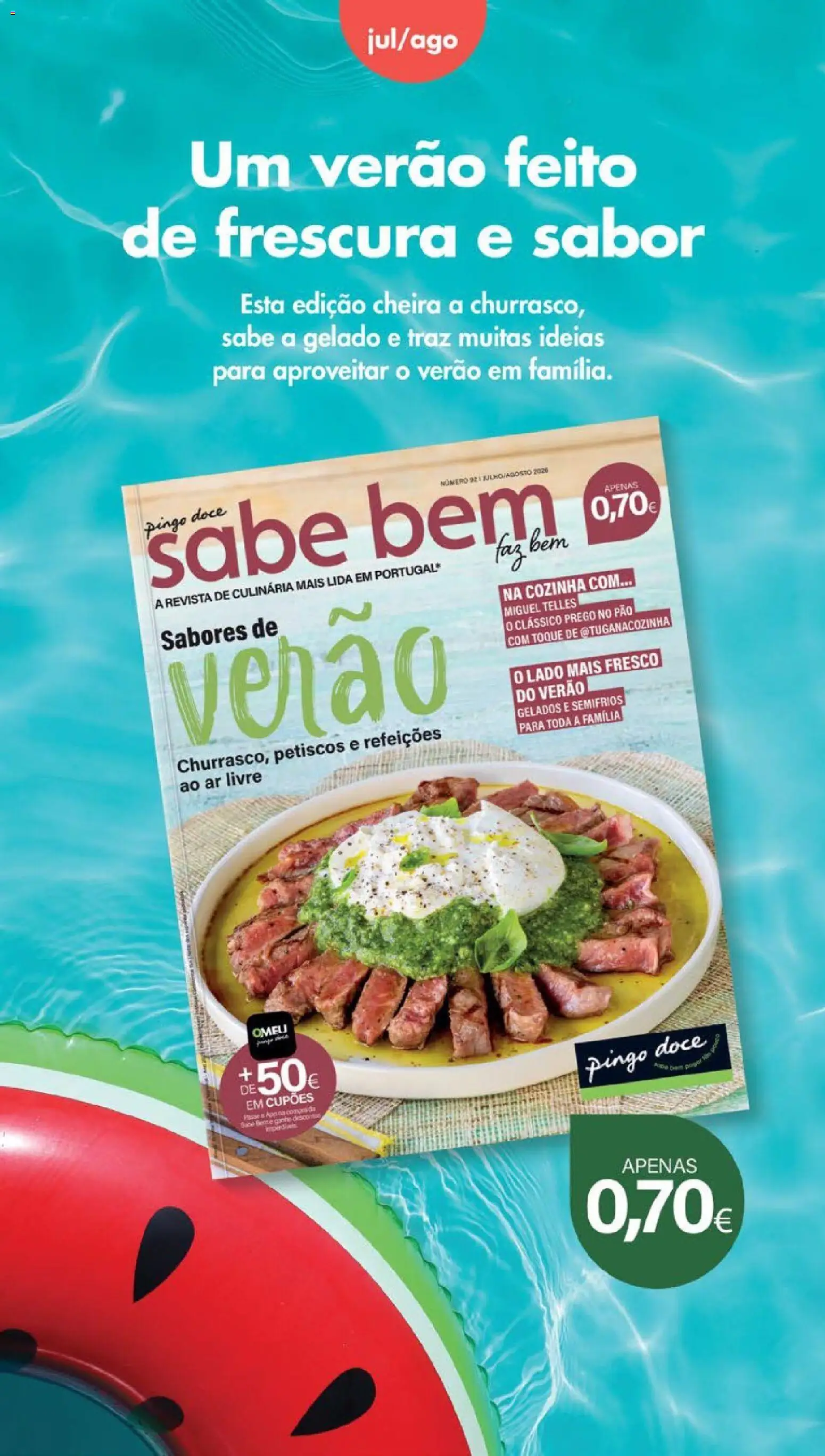 Pingo Doce folheto │ válido de 11/08/2026 | Página: 38 | Produtos: Gelado, Revista, Pão