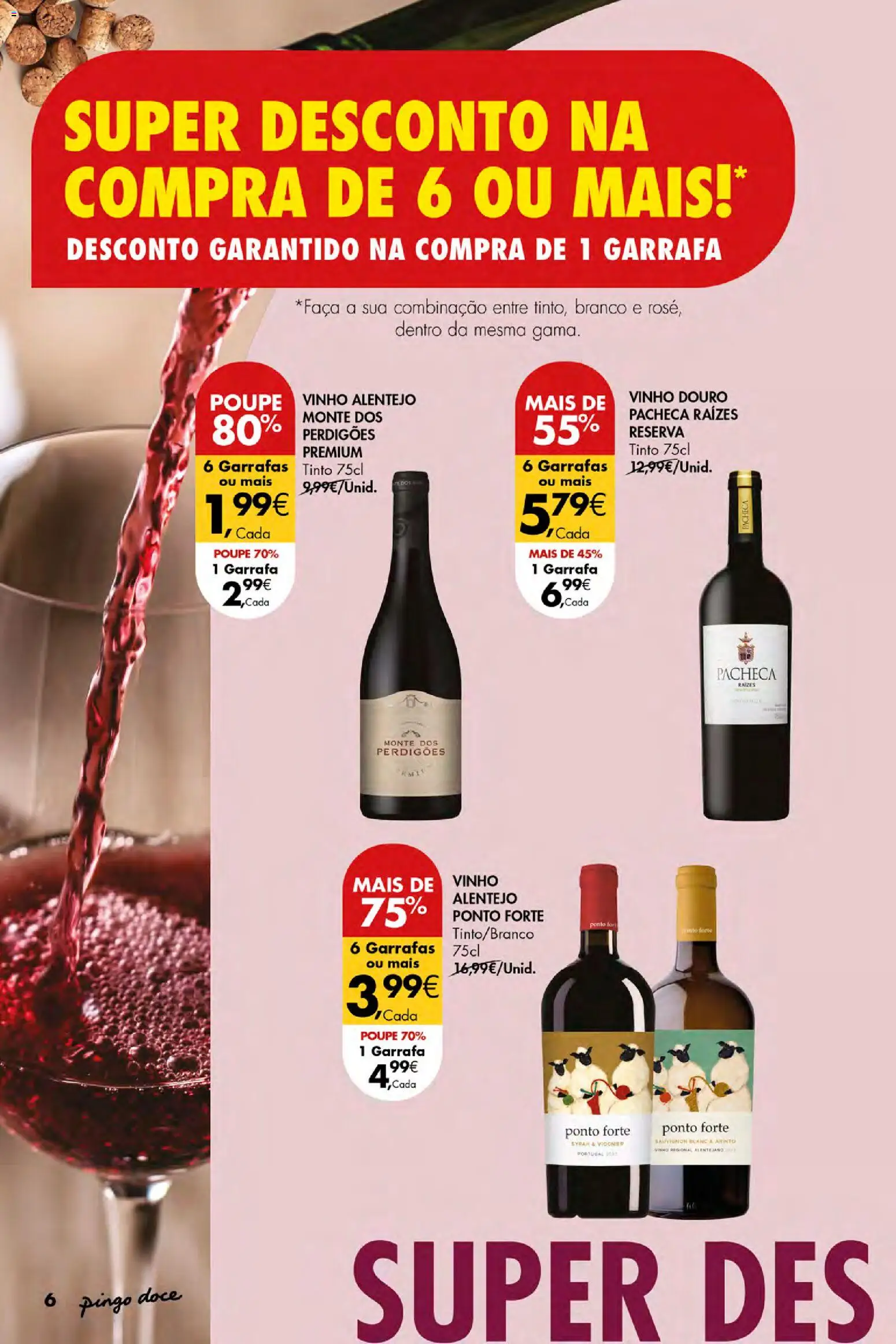 Pingo Doce Vinhos e Sabores de Portugal Açores │ válido de 17/09/2026 | Página: 6 | Produtos: Vinho