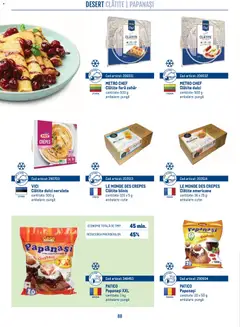Ofertele Metro valabile de la 21.04.2026 | Pagină: 88 | Produse: Pungă, Cutie, Clătite, Zahăr