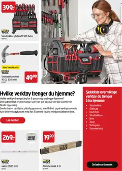 Forhåndsvisning av Jula kundeavis Utforsk vår høstkatalog 2026! gyldig fra 10/09/2026 | Side: 25 | Produkter: Skrutrekker, Verktøy