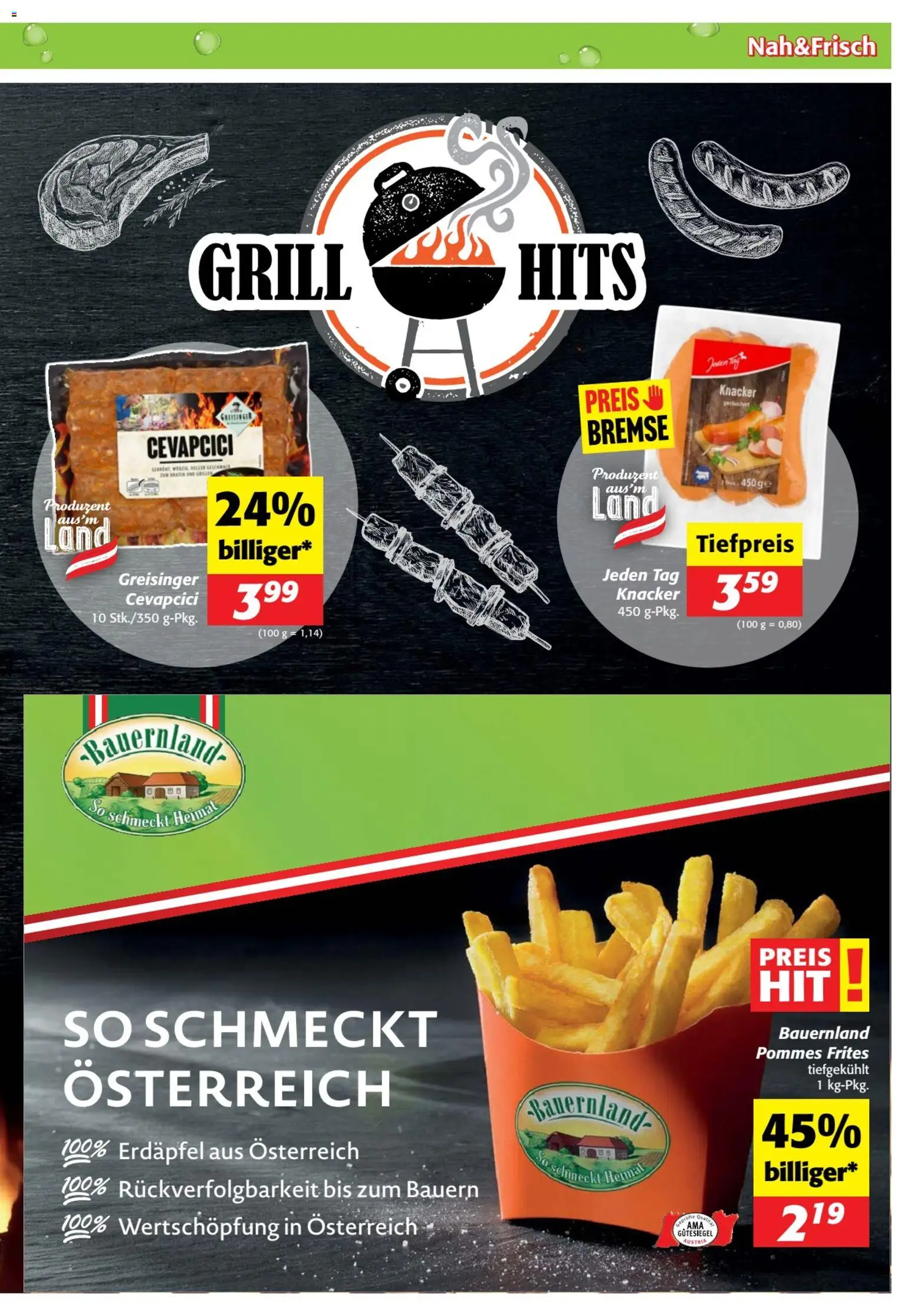 Nah und Frisch Flugblatt gültig ab 03.06.2026 | Seite: 3 | Produkte: Grill