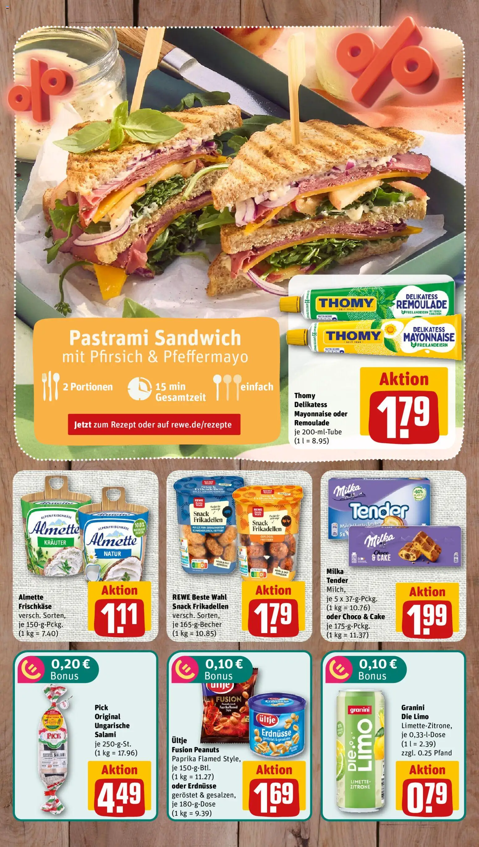Nahkauf Prospekt – gültig ab 10.08.2026 | Seite: 2 | Produkte: Almette, Ultje erdnusse, Mayonnaise, Limette