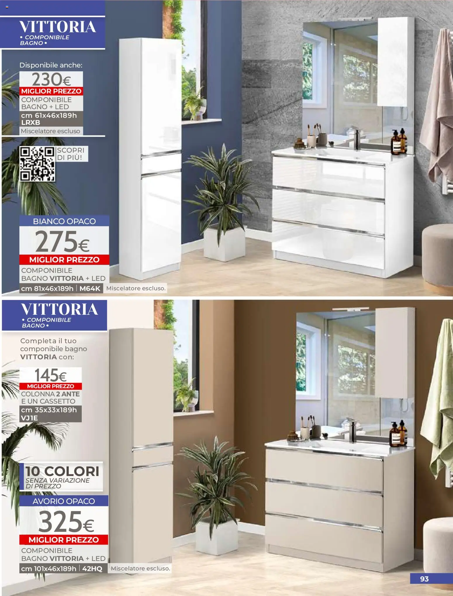 Volantino Mondo Convenienza del 01/07/2026 | Pagina: 95 | Prodotti: Miscelatore, Bagno