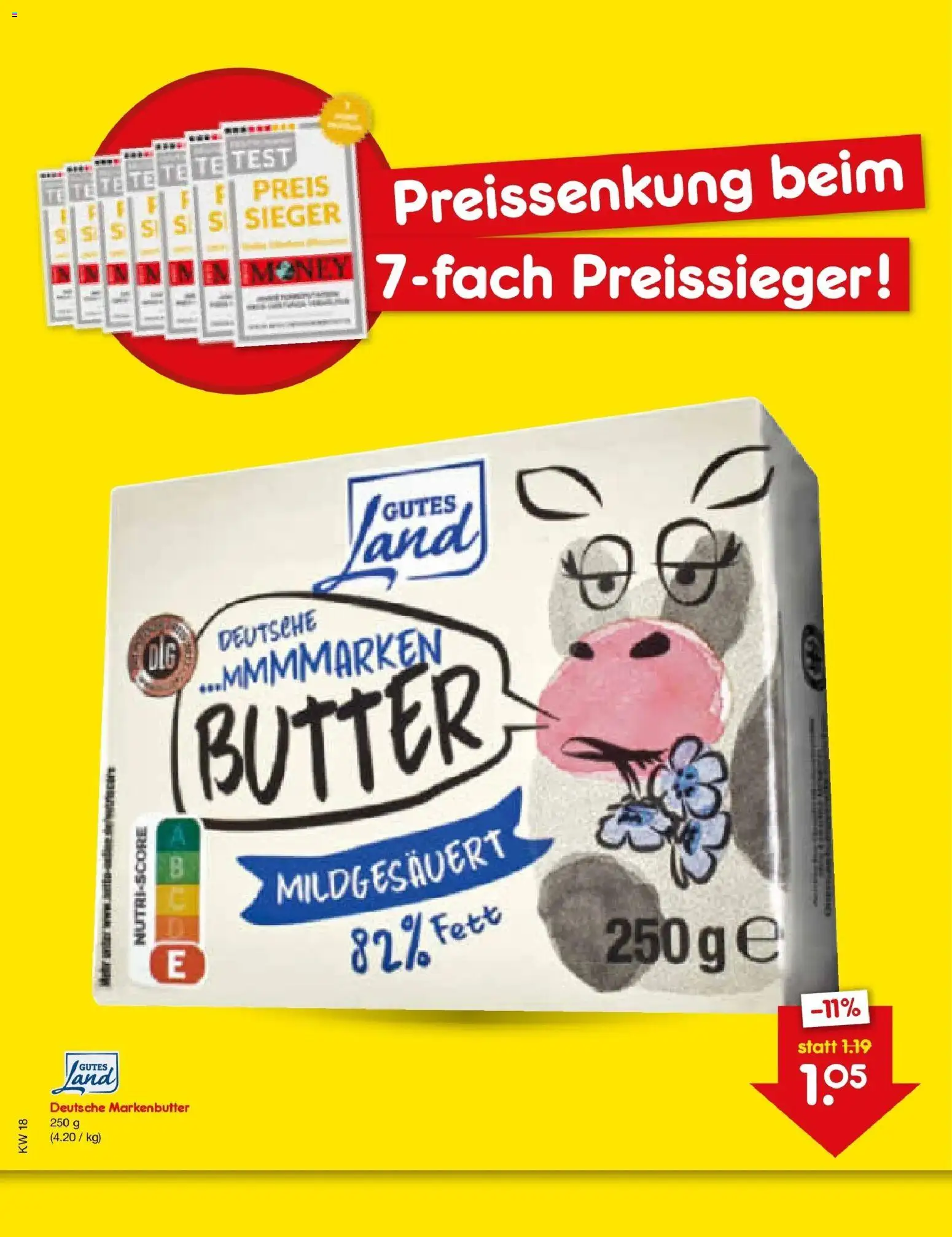 Netto Marken-Discount Prospekt Bremen-Lesum – gültig ab 26.05.2026 | Seite: 6 | Produkte: Butter