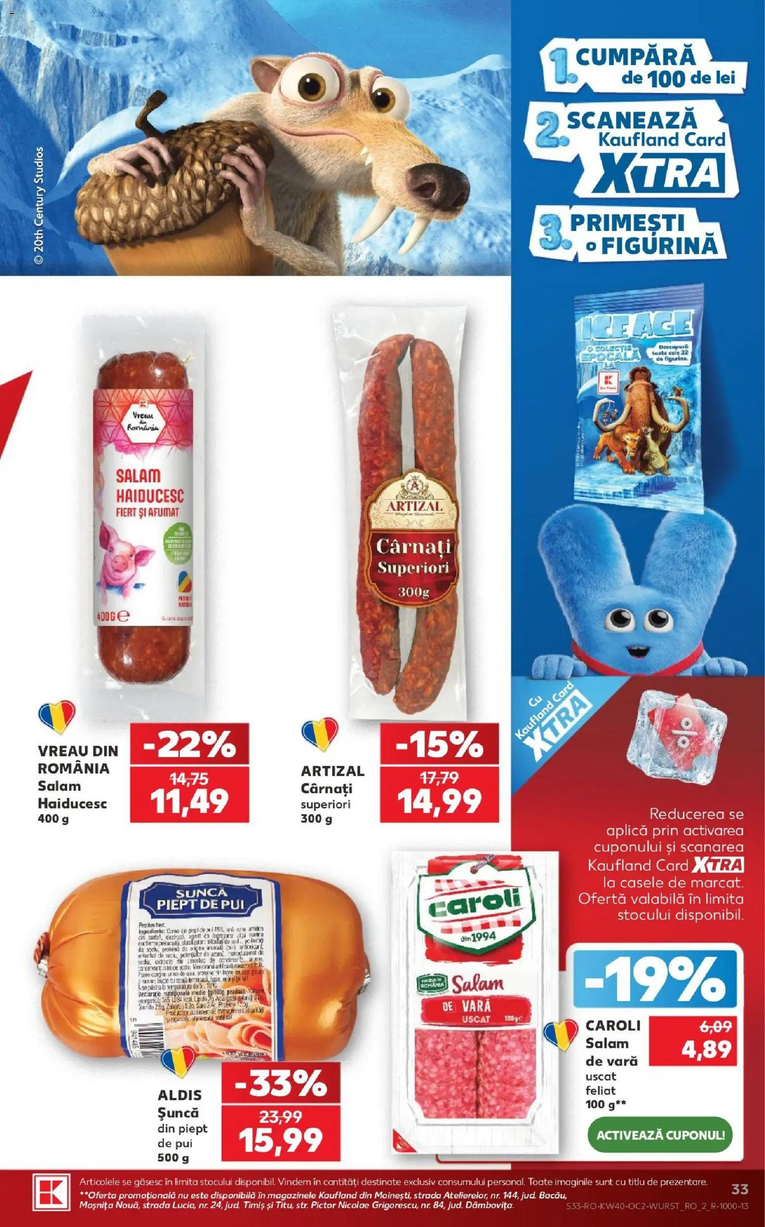 Kaufland RO akciós ujság - amely érvényes a következő dátumtól: 2026.09.30. | Oldal: 33
