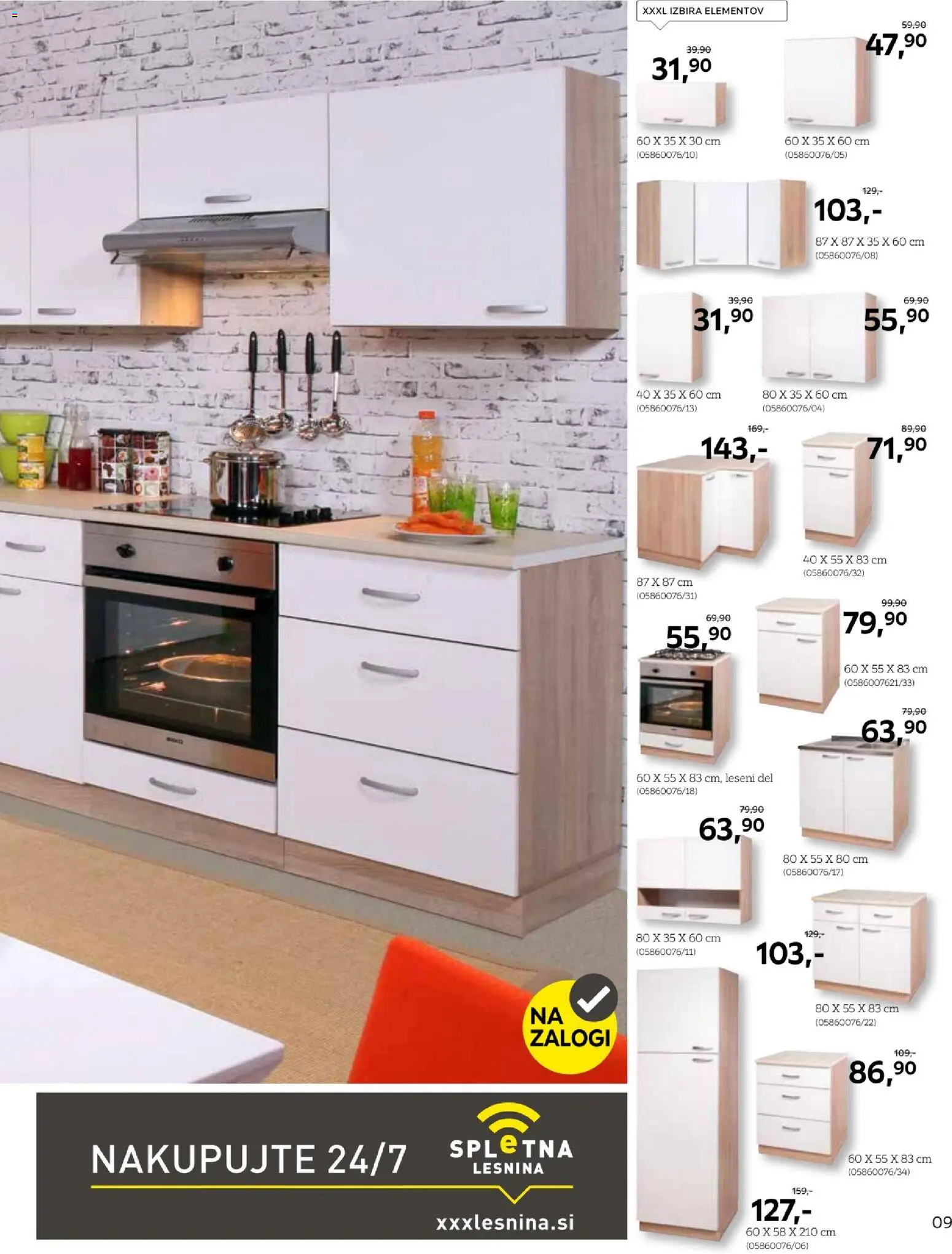 Novi XXXL Lesnina katalog ponudbe – veljaven od 18.08.2026 | Stran: 9