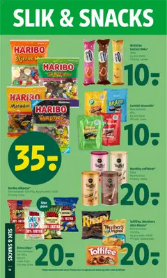 Coop 365 - Tilbudsavis gyldig fra 30.04.2026 | Side: 18 | Produkter: Slik, Chips