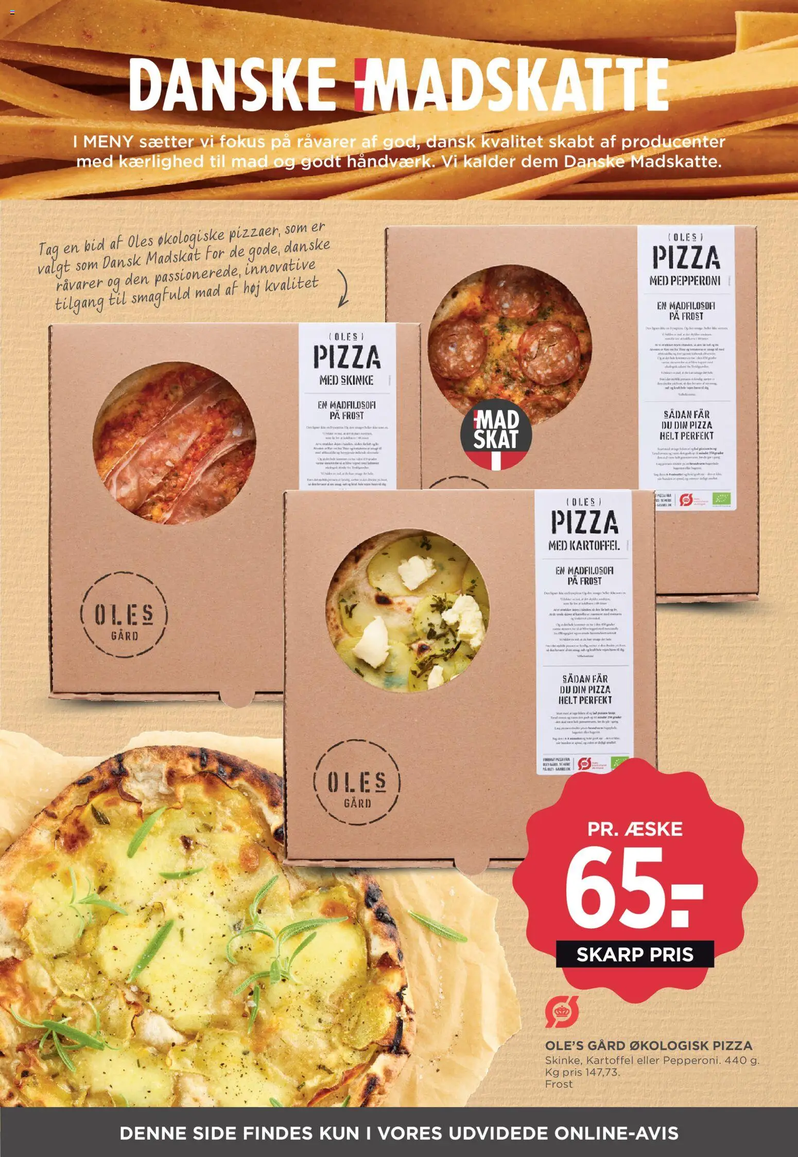 Meny tilbudsavis – gyldig fra 08.05.2026 | Side: 26 | Produkter: Skinke, Pizza, Søm