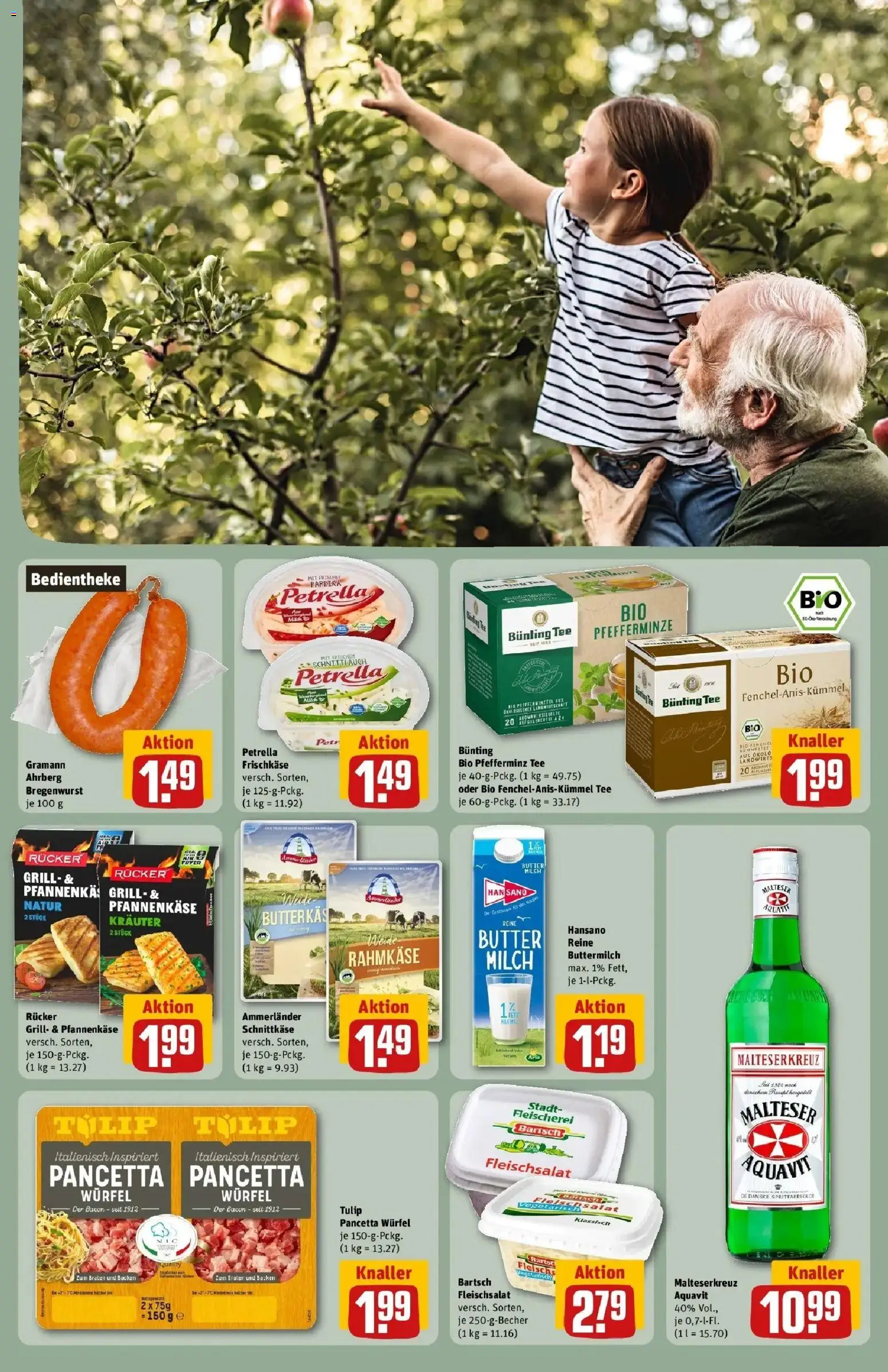 REWE Prospekt ab 28.09.2026 zum Blättern » Angebote | Seite: 31 | Produkte: Grill, Paprika, Tee, Frischkase