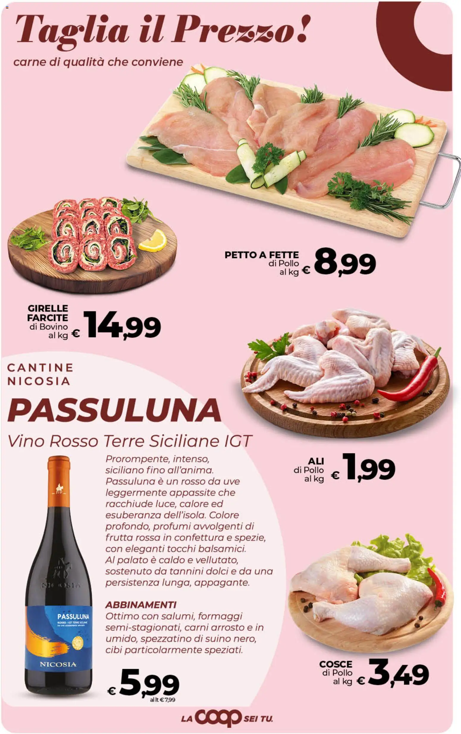 Volantino Ipercoop del 19.05.2026 | Pagina: 22 | Prodotti: Bovino, Arrosto, Suino, Vino