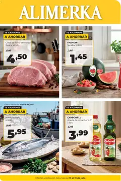 Vista previa Alimerka folleto válido desde el 13/07/2026