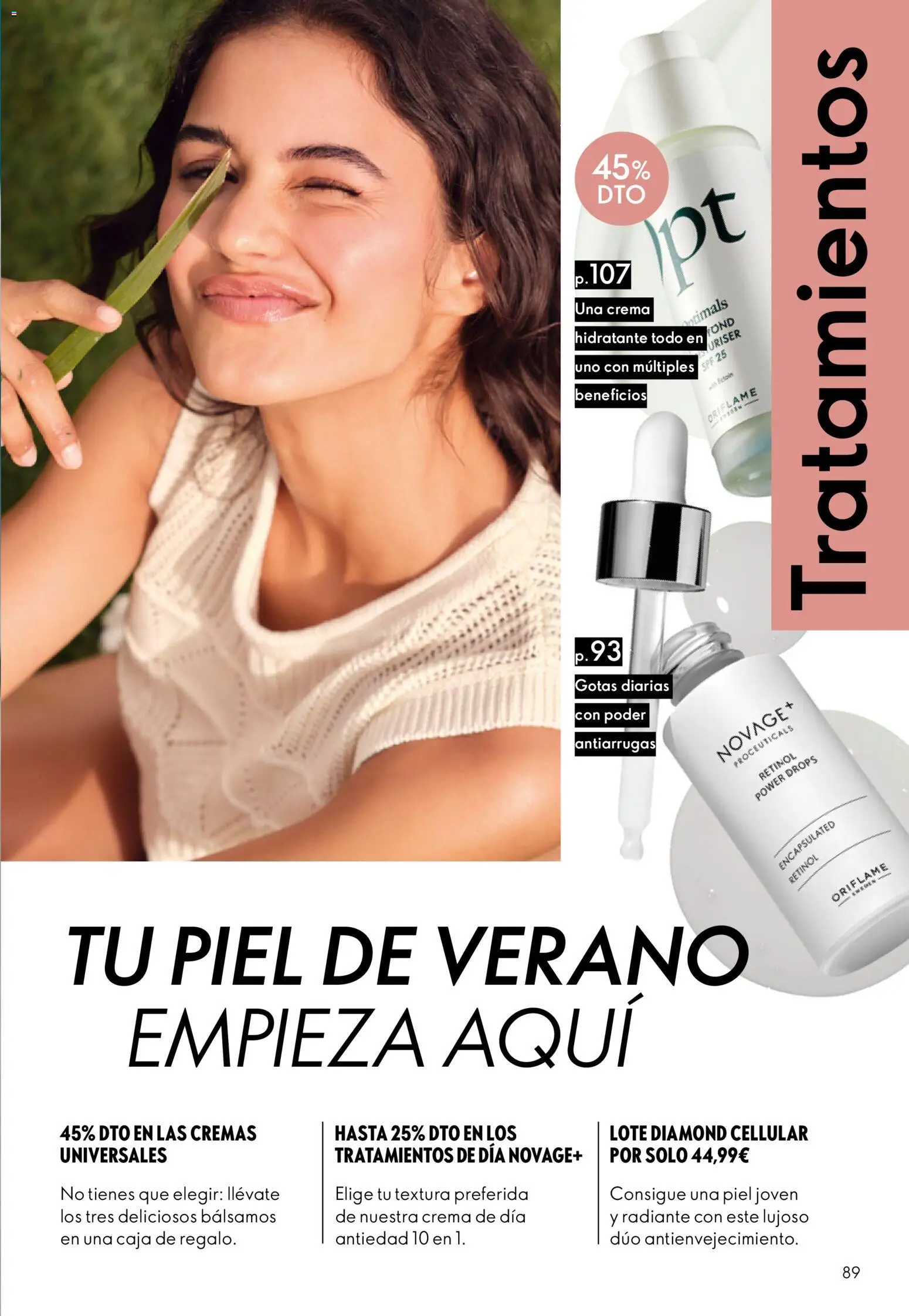 Oriflame - Catálogo Campaña 9 │ válido desde el 24/06/2026 | Página: 89 | Productos: Crema, Crema de día, Caja