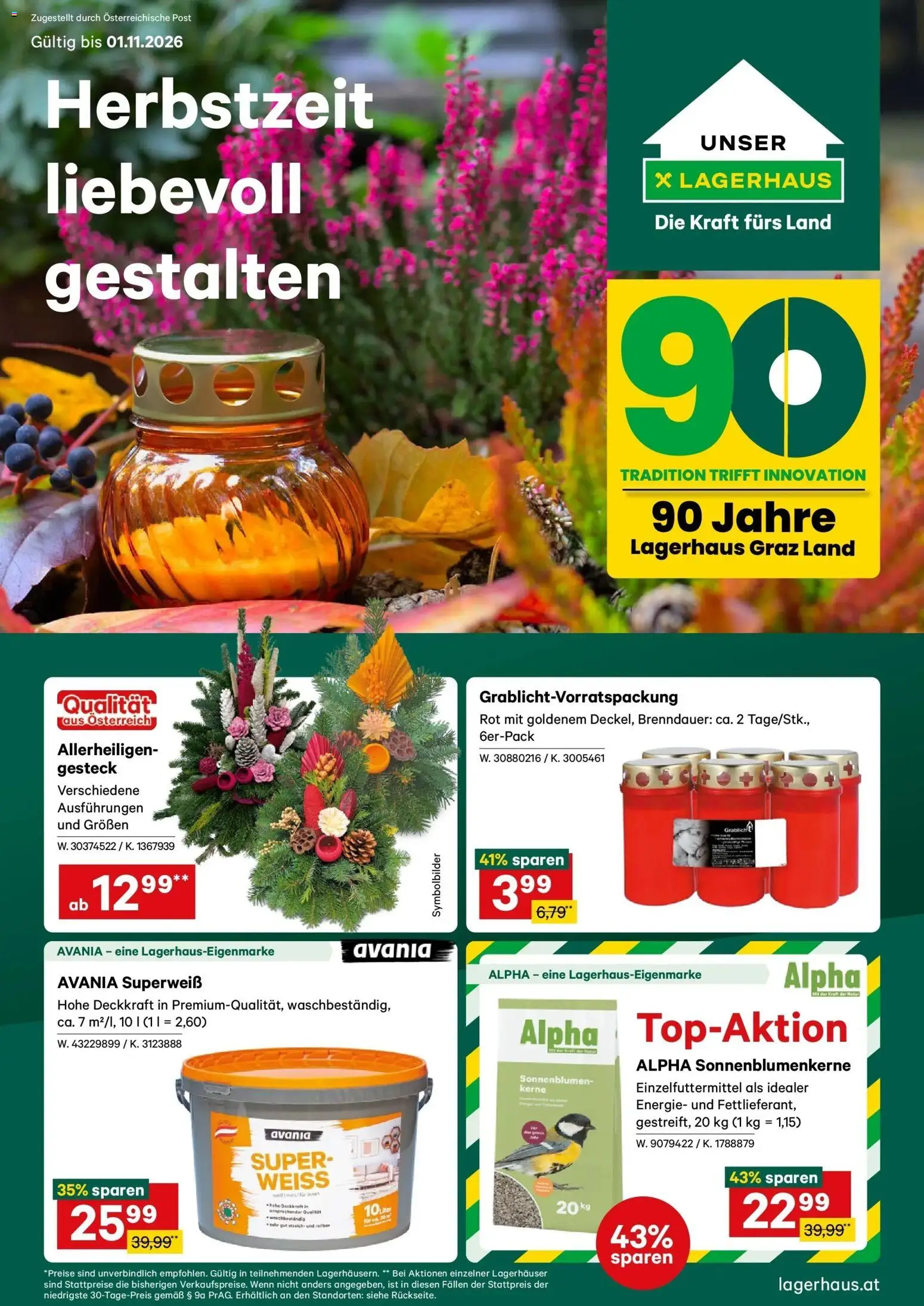 Lagerhaus Wochen Angebote gültig ab 19.10.2026 | Seite: 1