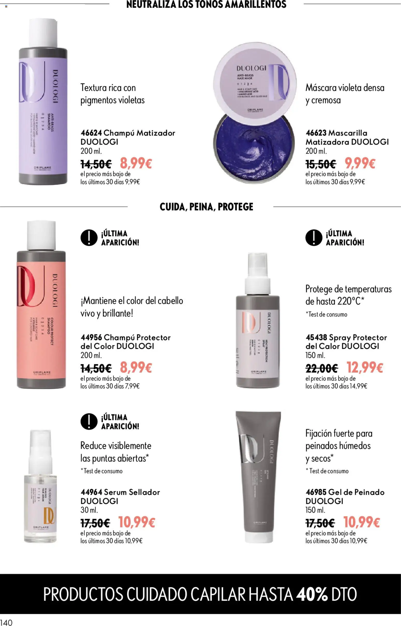Oriflame - Catálogo Campaña 13 │ válido desde el 16/09/2026 | Página: 140 | Productos: Máscara, Champú, Sérum
