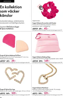 Oriflame erbjudanden 08/26 - Förhandsvisning av reklamblad från butik Oriflame aktuell från 03.06.2026 | Sida: 84 | Produkter: Puff