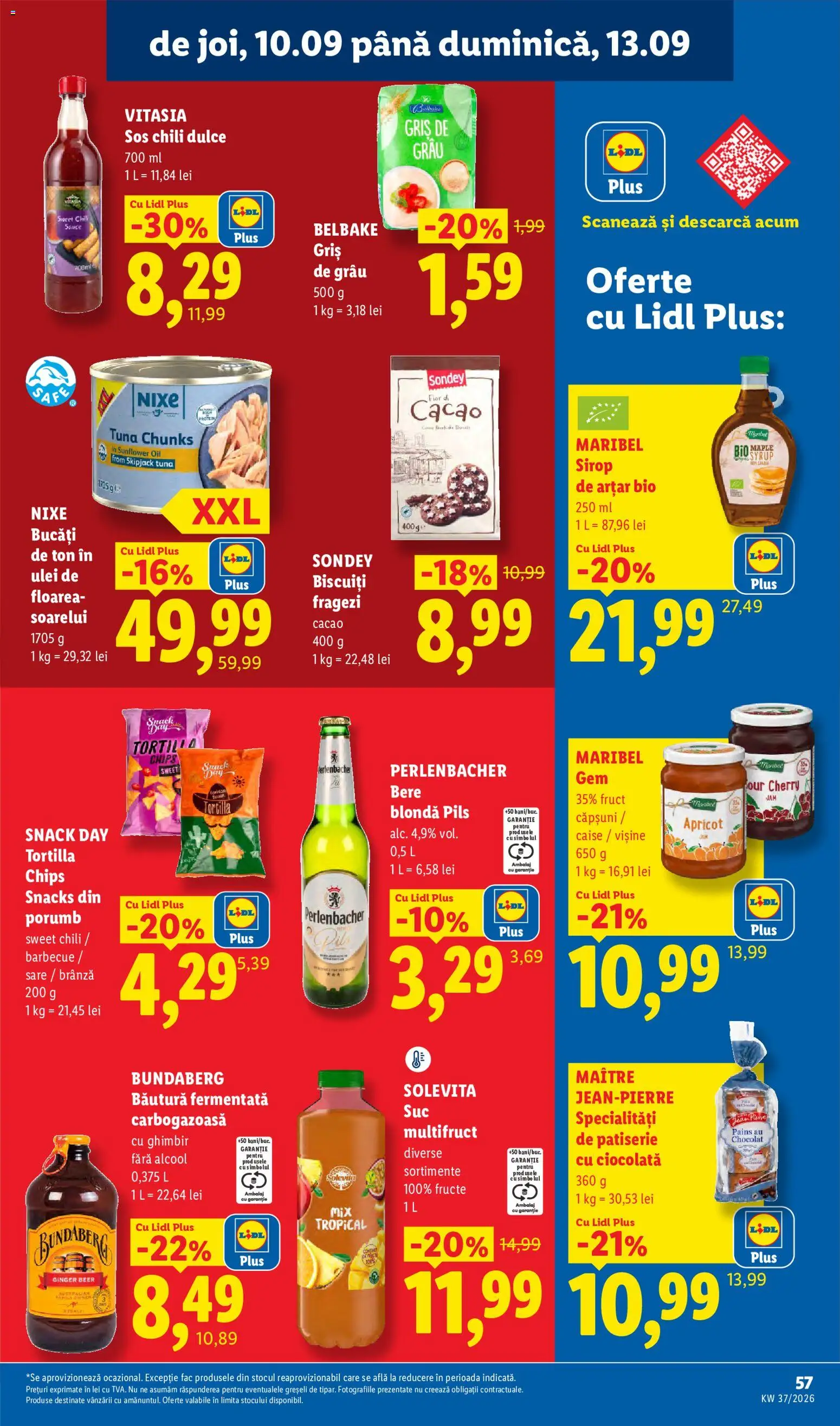 Noul catalog Lidl – valabil de la 07.09.2026 | Pagină: 57