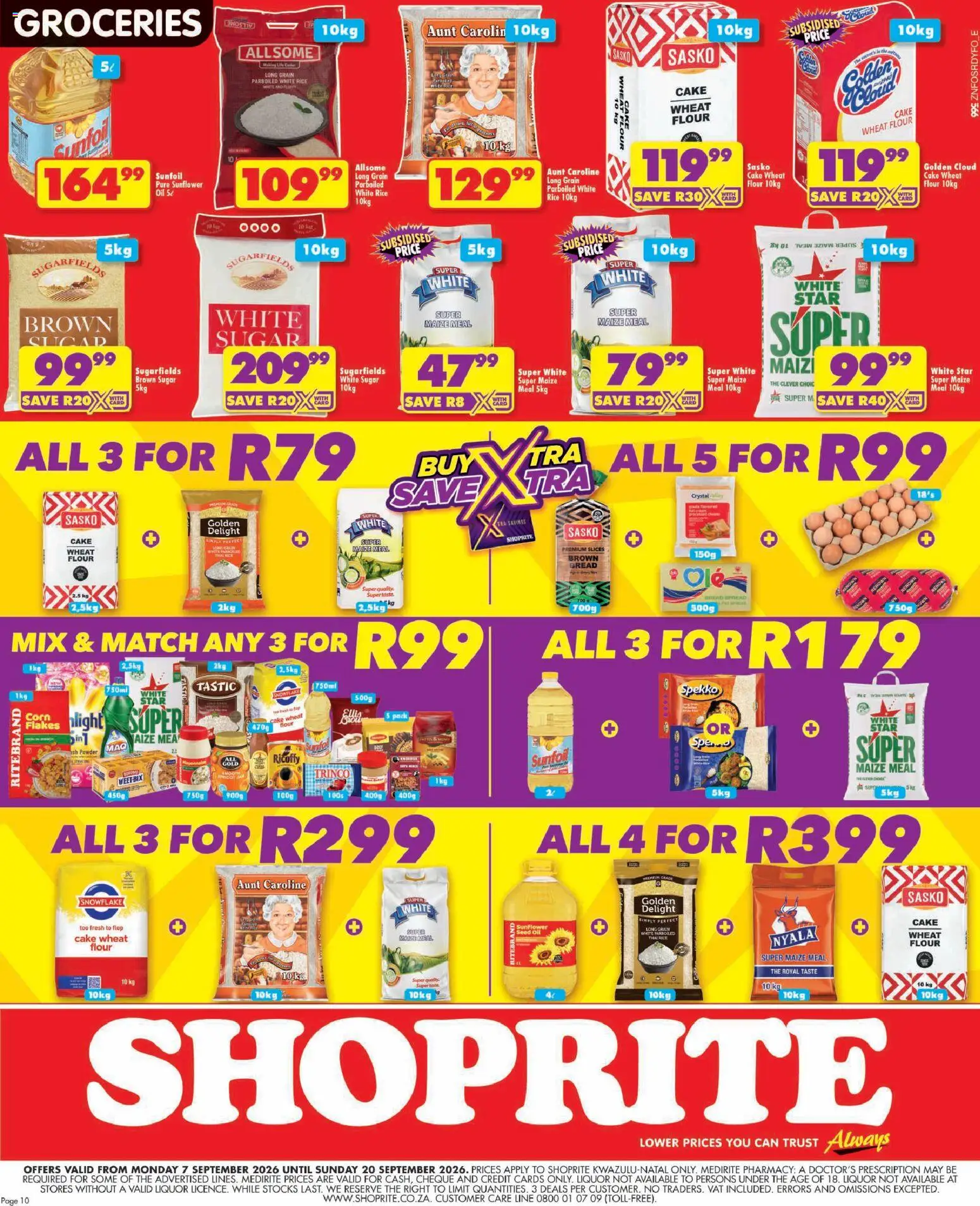 New Shoprite catalogue – valid from 07/09/2026 | Page: 10