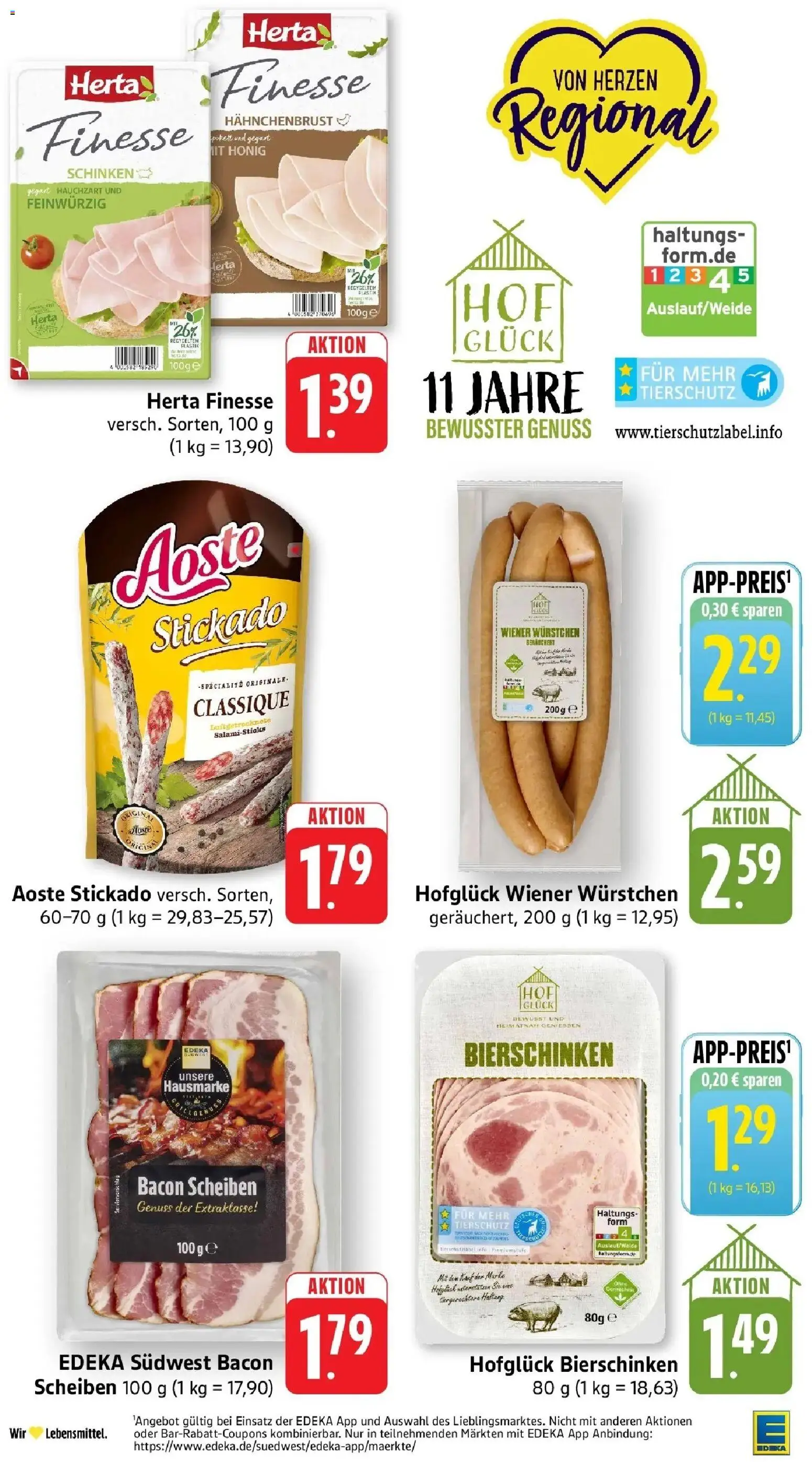 Edeka prospekt Friedrichsthal	 – gültig ab 03.05.2026 | Seite: 31 | Produkte: Wiener wurstchen, Schinken, Herta finesse, Hahnchenbrust