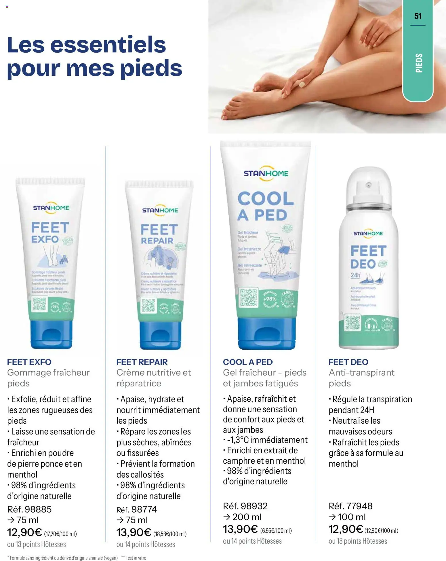 {H1} | Page: 51 | Produits: Poudre, Déodorant, Anti-transpirant, Crème
