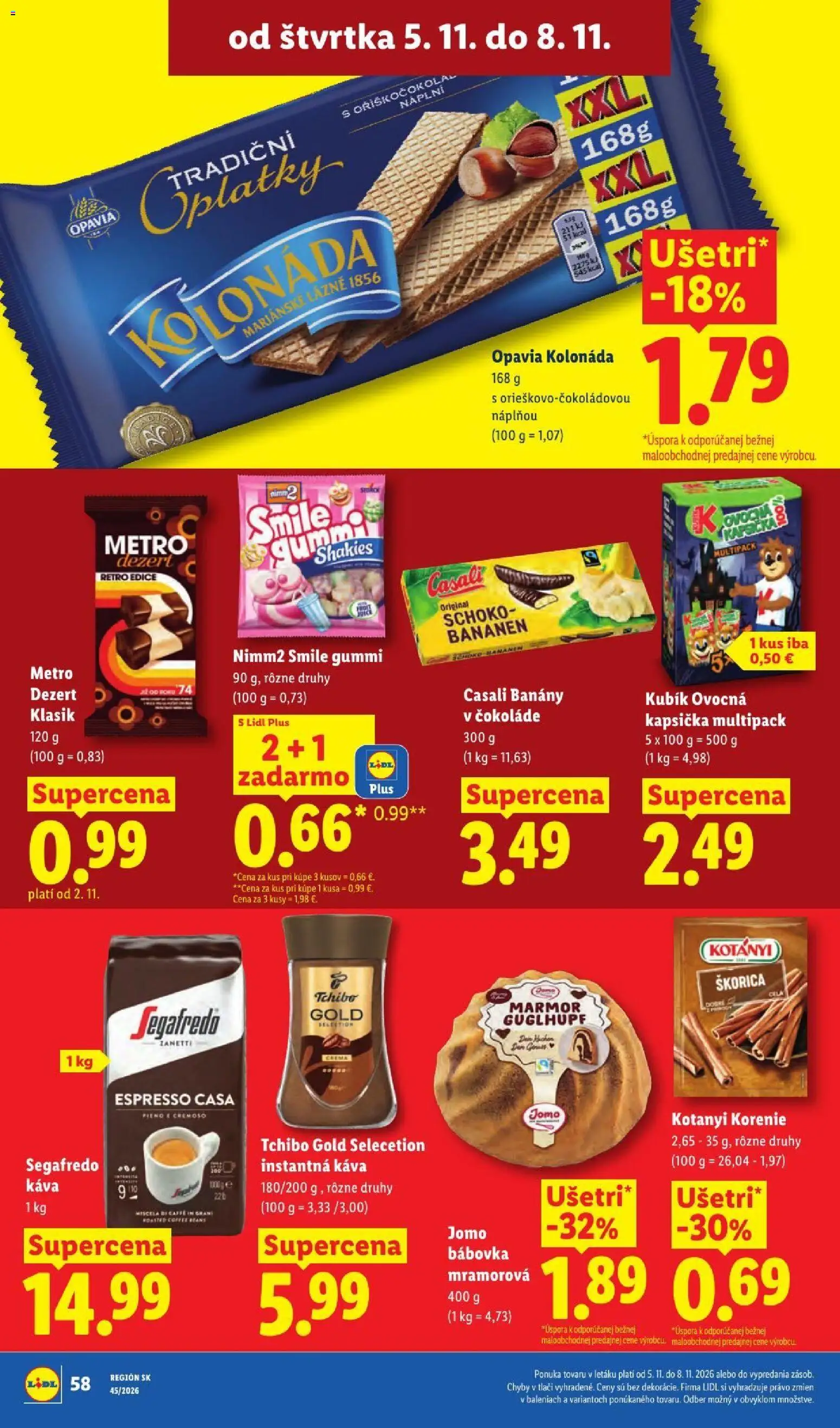 Nové Lidl akcie – leták je platný od 02.11.2026 | Strana: 85