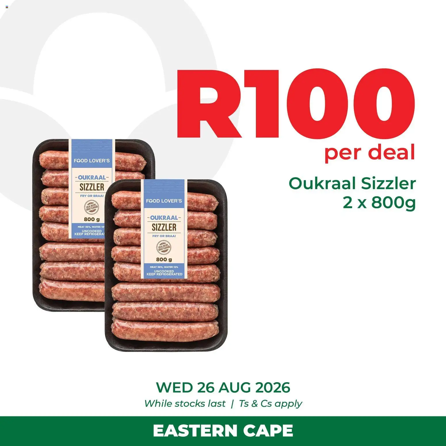 New Food Lover's Market catalogue – valid from 26/08/2026 | Page: 3 | Products: Water