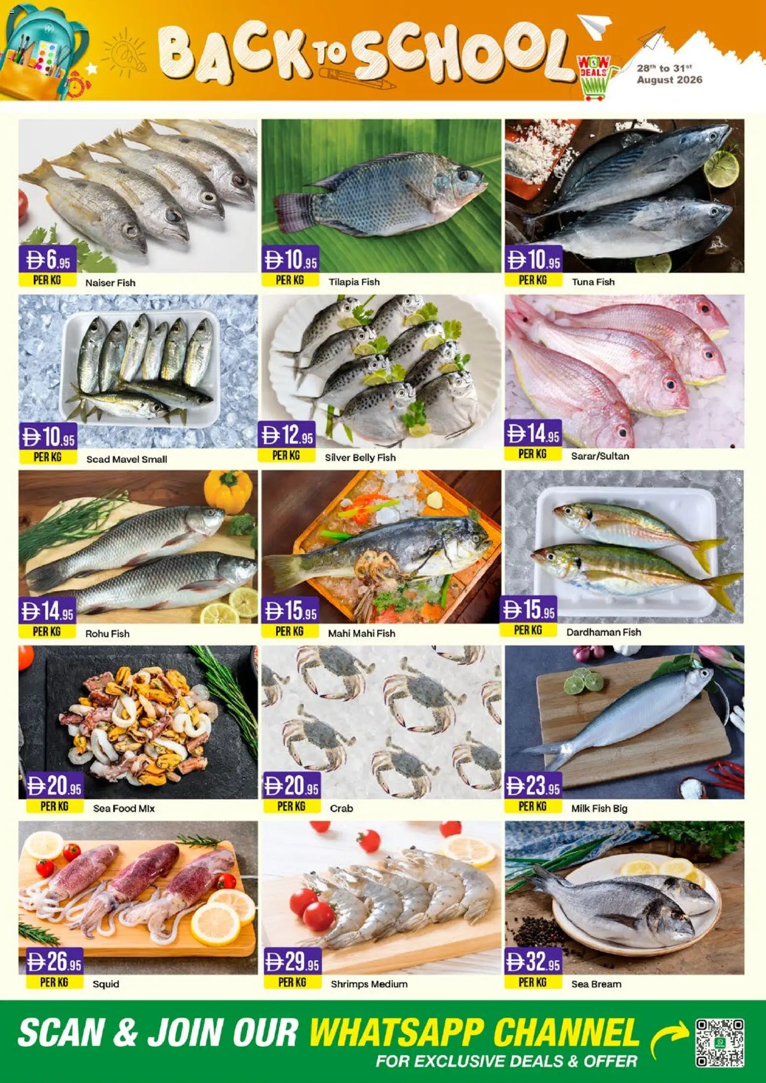 {H1} | Page: 27 | Products: Milk, Tuna, Fish