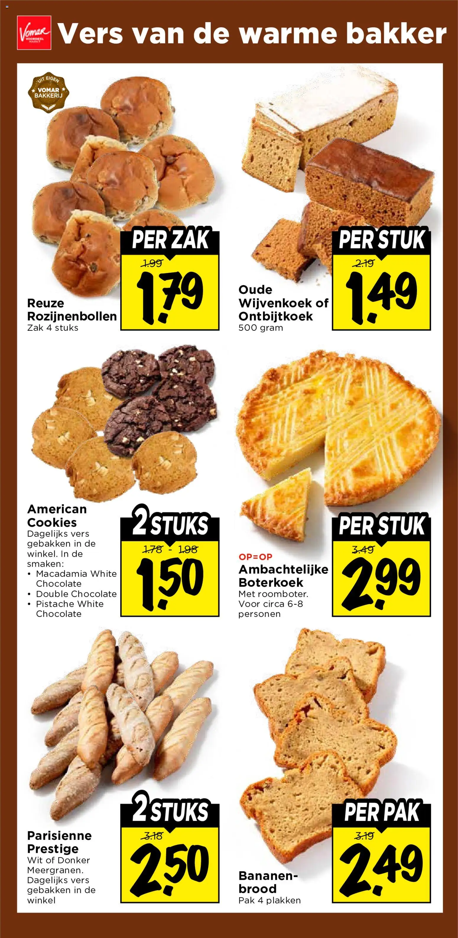 {H1} | Pagina: 24 | Producten: Brood, Bananen, Zak, Bakkerij