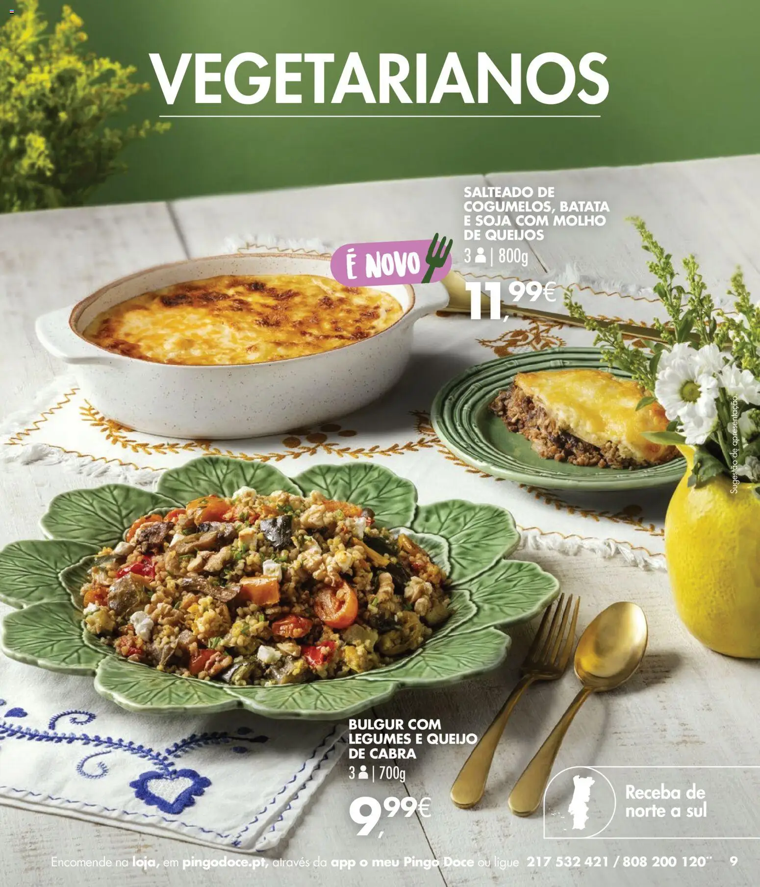Pingo Doce Encomendas de Páscoa │ válido de 03.03.2026 | Página: 9 | Produtos: Soja, Batata, Queijo