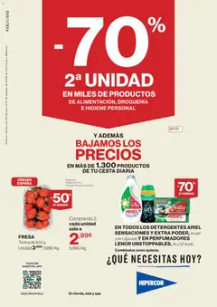 Vista previa Hipercor catálogo válido desde el 30/07/2026