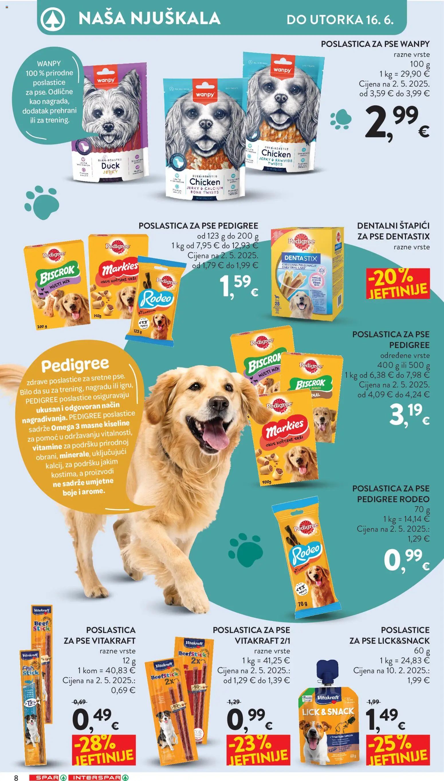 Interspar katalog | vrijedi od 03.06.2026 | Stranica: 8 | Proizvodi: Štapići