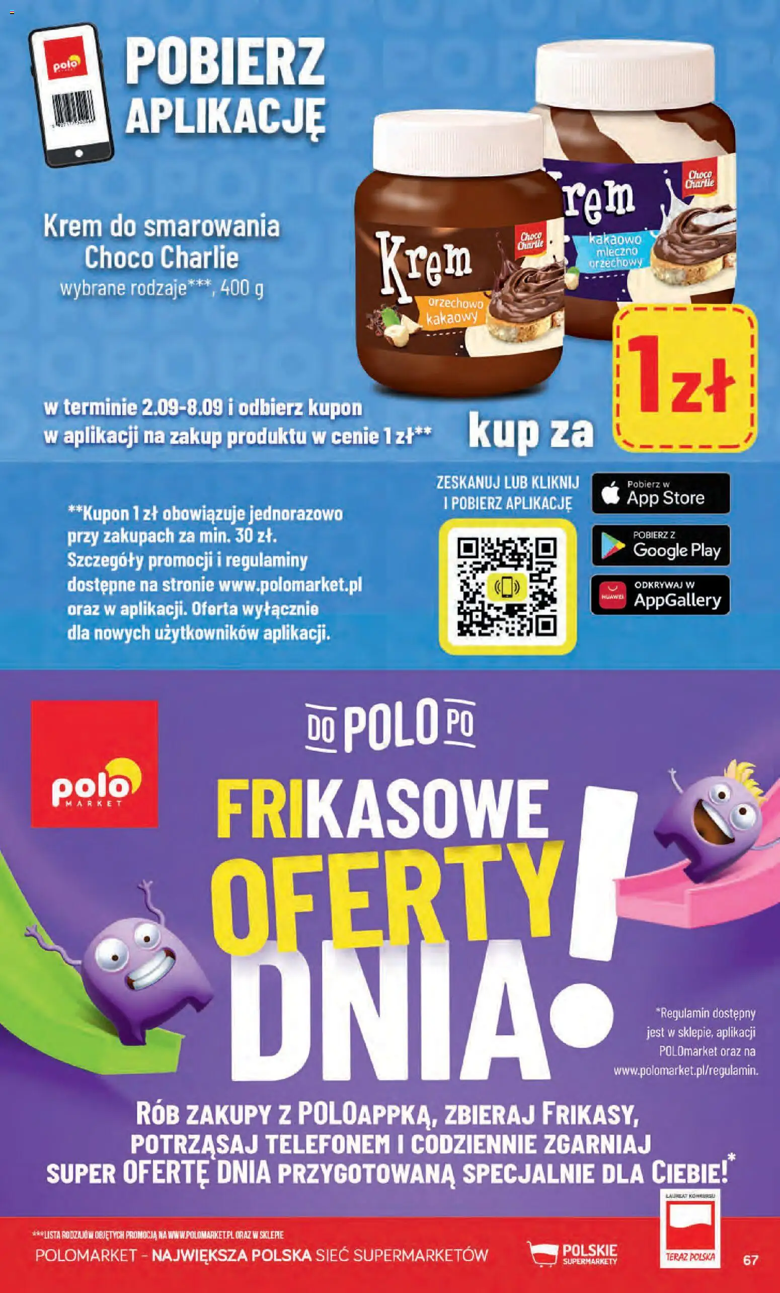 POLOmarket gazetka od 02.09.2026 | Strona: 67 | Produkty: Krem