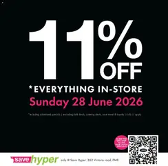 Save specials catalogue – valid from 28/06/2026